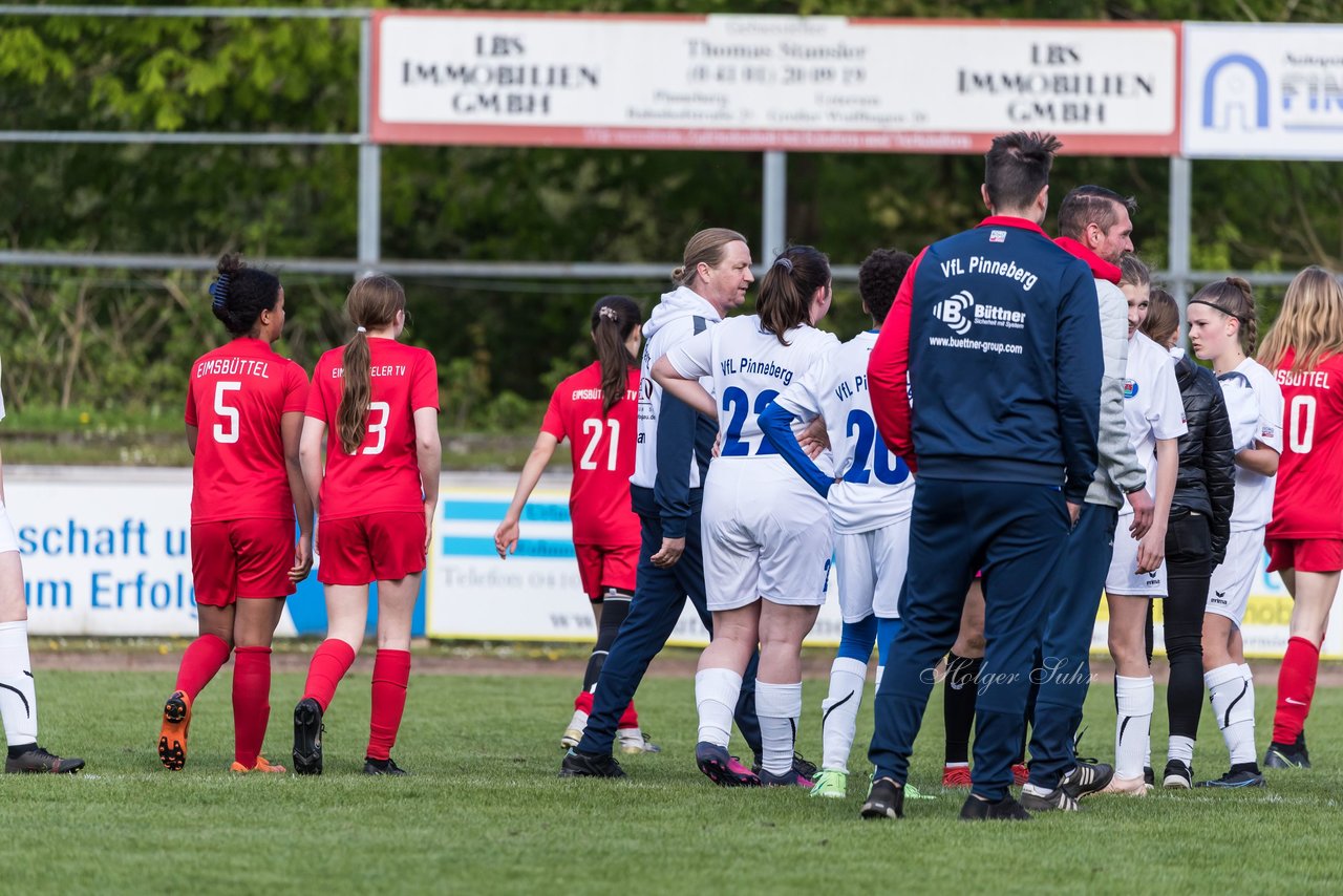 Bild 285 - wBJ VfL Pinneberg - Eimsbuettel : Ergebnis: 6:2